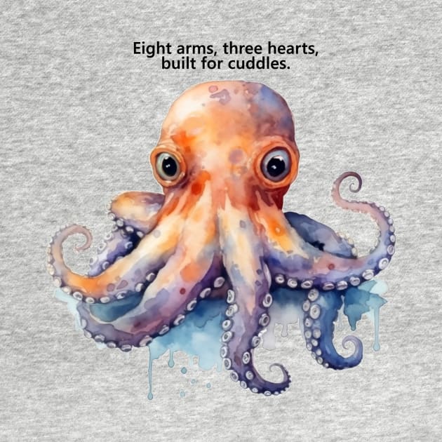 Baby octopus, built for cuddles by bztees3@gmail.com